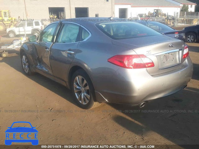 2013 INFINITI M37 X JN1BY1AR3DM604597 image 2