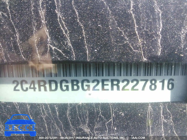 2014 DODGE GRAND CARAVAN SE 2C4RDGBG2ER227816 image 8