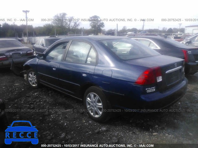 2003 Honda Civic 1HGES26873L019187 image 2