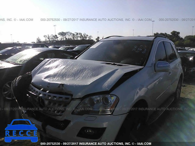 2009 Mercedes-benz ML 350 4JGBB86E39A517140 image 1