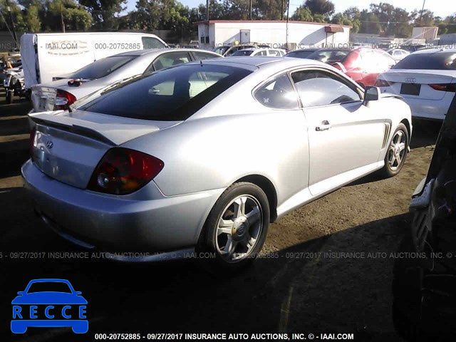 2004 HYUNDAI TIBURON KMHHM65D44U134770 image 3