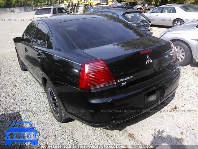 2007 MITSUBISHI GALANT ES 4A3AB36F47E043830 image 2