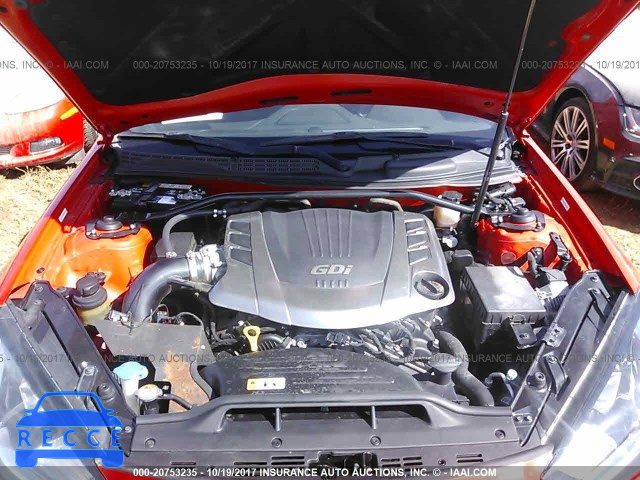 2013 Hyundai Genesis Coupe 3.8L KMHHU6KJ3DU103472 зображення 9