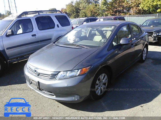 2012 Honda Civic 2HGFB2F55CH303358 image 1