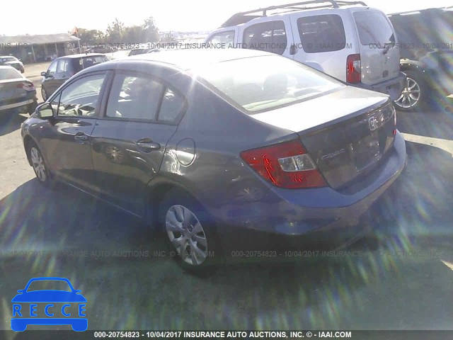 2012 Honda Civic 2HGFB2F55CH303358 зображення 2