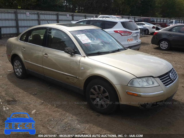 2003 VOLKSWAGEN PASSAT WVWPD63B23P273567 image 0