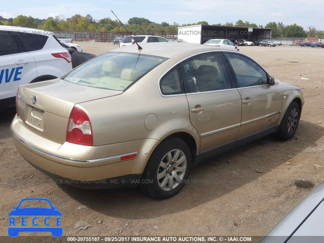 2003 VOLKSWAGEN PASSAT WVWPD63B23P273567 image 3