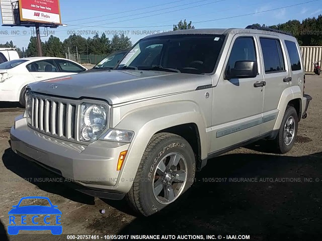 2008 Jeep Liberty SPORT 1J8GN28K68W154649 зображення 1