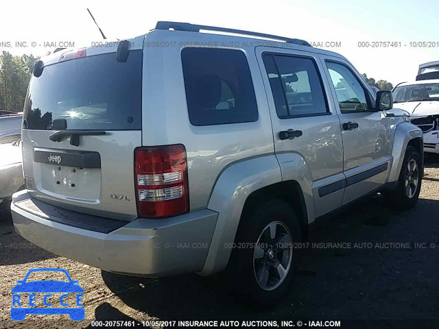 2008 Jeep Liberty SPORT 1J8GN28K68W154649 зображення 3