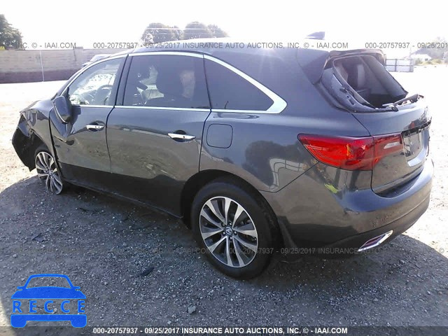 2016 Acura MDX TECHNOLOGY 5FRYD4H47GB013442 image 2