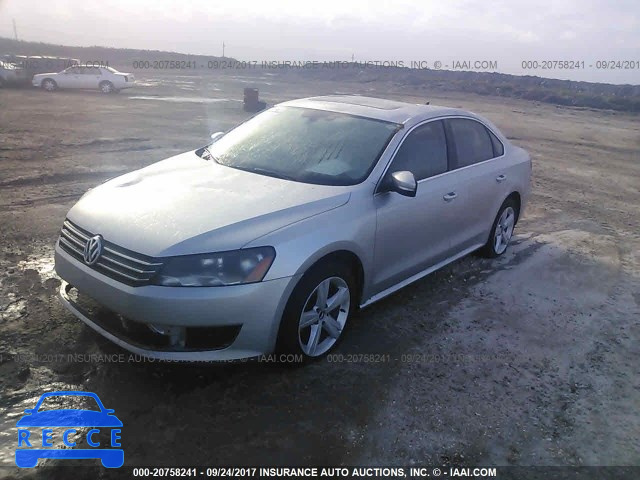 2013 Volkswagen Passat 1VWBH7A32DC036843 зображення 1