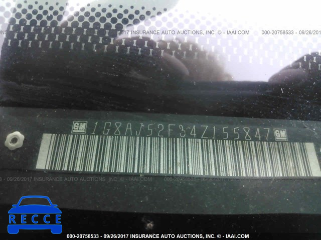 2004 SATURN ION LEVEL 2 1G8AJ52F34Z155847 image 8