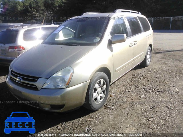 2007 KIA SEDONA KNDMB233276147747 зображення 1