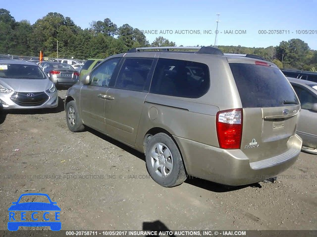 2007 KIA SEDONA KNDMB233276147747 Bild 2