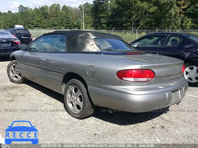 1999 Chrysler Sebring JXI 3C3EL55H9XT581119 image 2