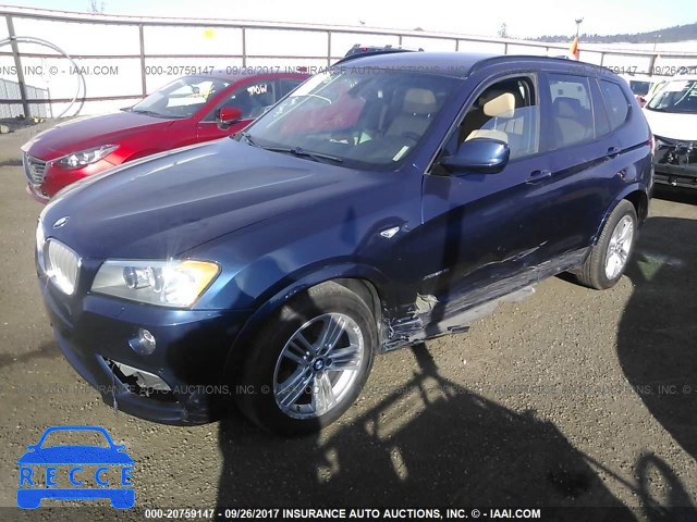 2011 BMW X3 XDRIVE28I 5UXWX5C59BL711738 image 1