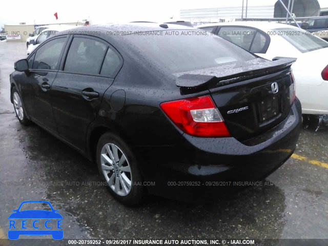 2012 Honda Civic 2HGFB2F92CH543681 зображення 2