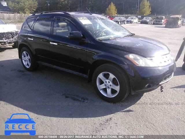 2003 Nissan Murano JN8AZ08T33W102083 зображення 0