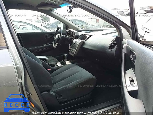 2005 Nissan Murano JN8AZ08T35W330314 зображення 4