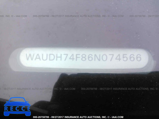 2006 Audi A6 WAUDH74F86N074566 image 8