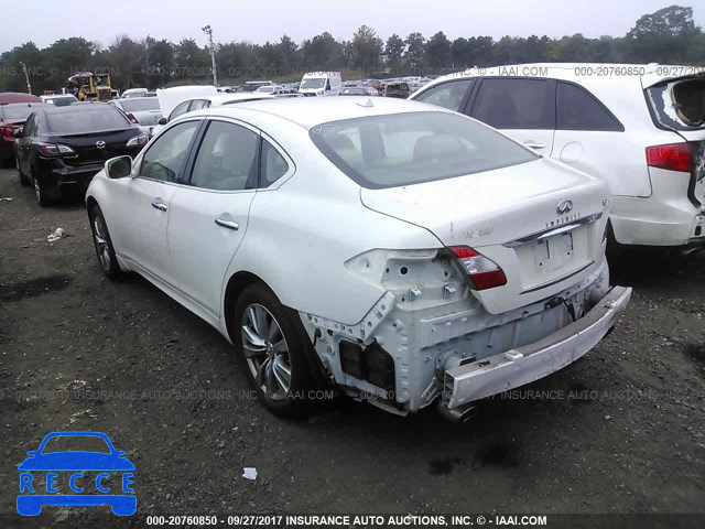 2012 INFINITI M37 JN1BY1AR6CM395922 image 2