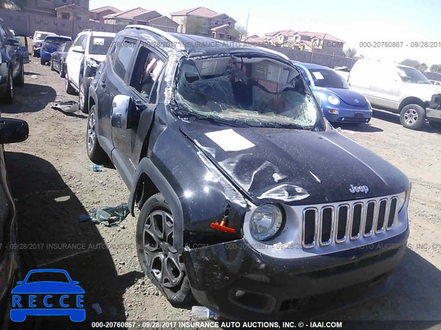 2015 Jeep Renegade LIMITED ZACCJADT2FPB16131 зображення 5