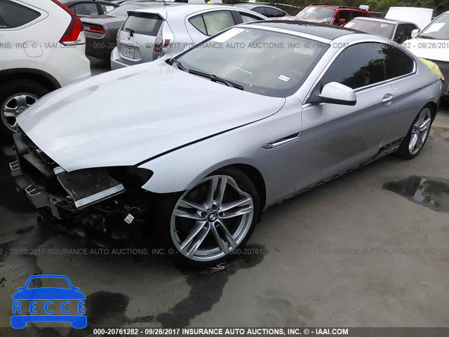 2012 BMW 650 I WBALX3C52CDV77754 image 1