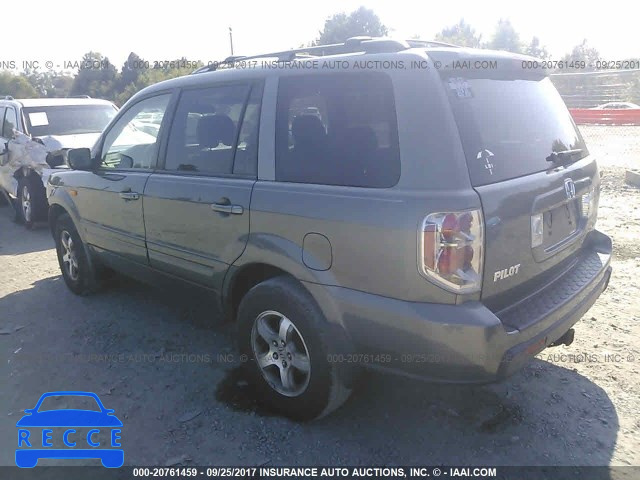 2007 Honda Pilot 2HKYF18457H519119 image 2