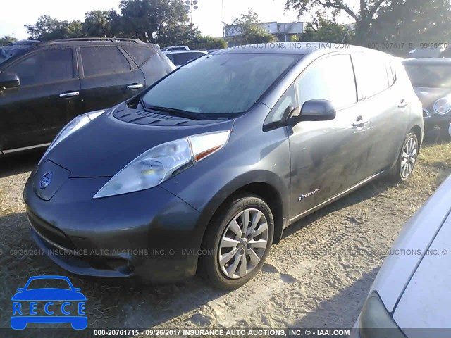 2015 Nissan Leaf S/SV/SL 1N4AZ0CP7FC304555 зображення 1