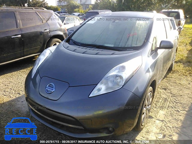 2015 Nissan Leaf S/SV/SL 1N4AZ0CP7FC304555 зображення 5