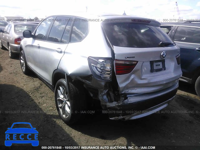 2013 BMW X3 5UXWX9C53D0A29758 image 2