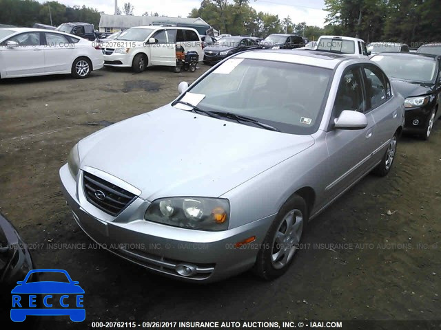 2004 Hyundai Elantra KMHDN46D94U816249 Bild 1