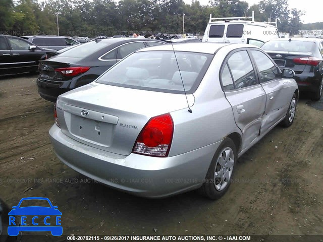 2004 Hyundai Elantra KMHDN46D94U816249 зображення 3