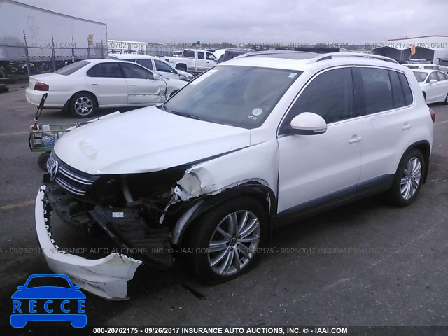 2013 Volkswagen Tiguan WVGBV3AX7DW612590 зображення 1