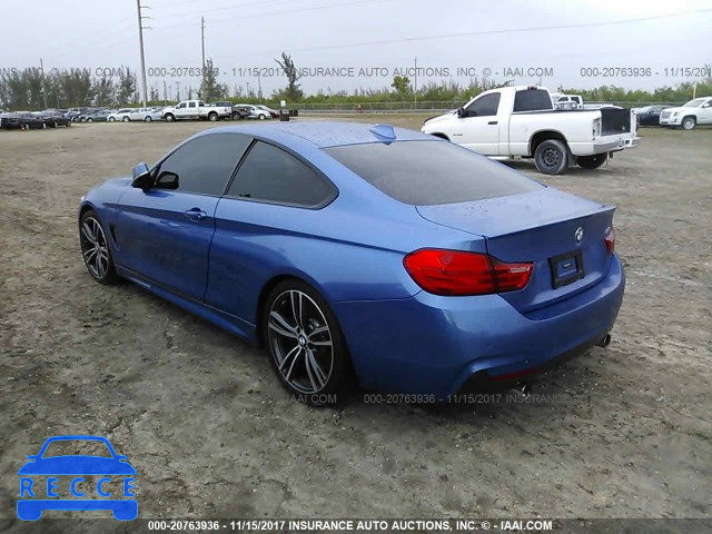 2015 BMW 435 I WBA3R1C52FK194525 image 2
