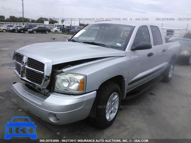 2006 DODGE DAKOTA QUAD SLT 1D7HE48N66S643581 image 1