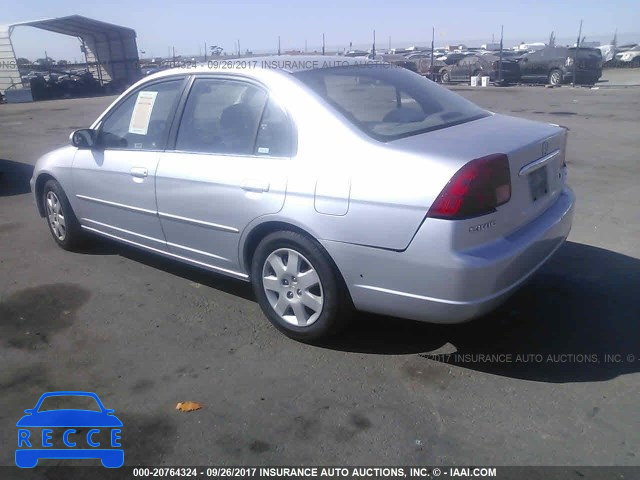 2001 Honda Civic 1HGES26751L037367 image 2