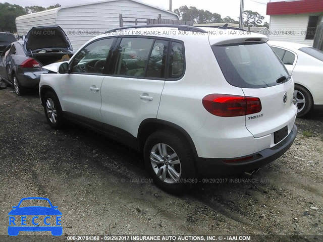 2017 VOLKSWAGEN TIGUAN WVGAV7AX6HK000039 image 2