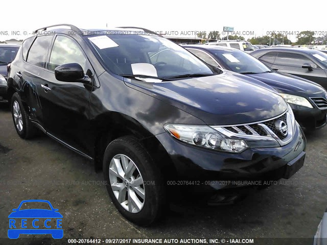 2012 Nissan Murano JN8AZ1MU7CW118209 зображення 0