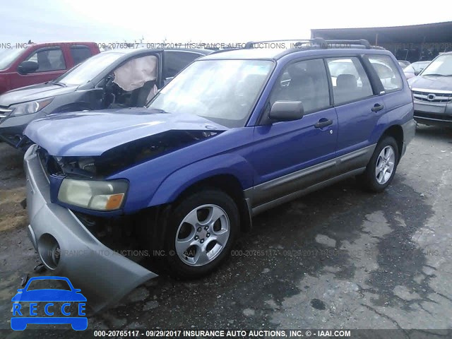 2003 Subaru Forester JF1SG65663H701741 image 1