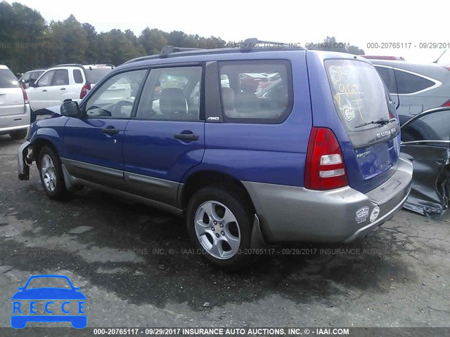 2003 Subaru Forester JF1SG65663H701741 image 2