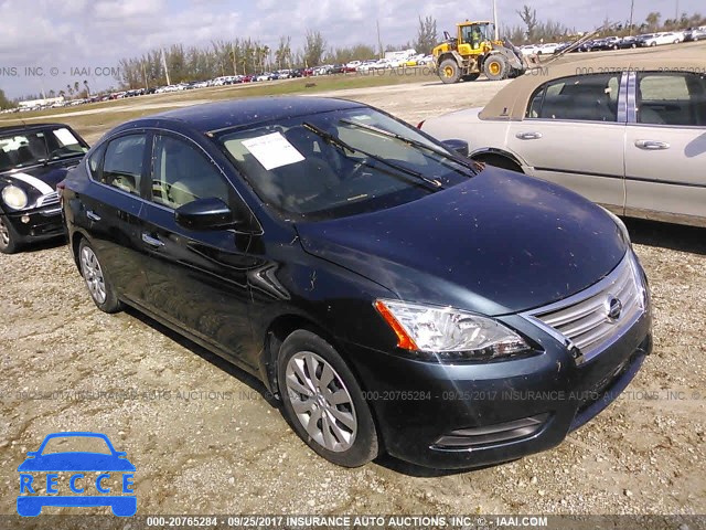 2015 Nissan Sentra 3N1AB7AP2FL686897 Bild 0