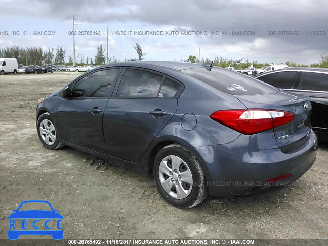 2015 KIA FORTE LX KNAFX4A60F5403615 image 2