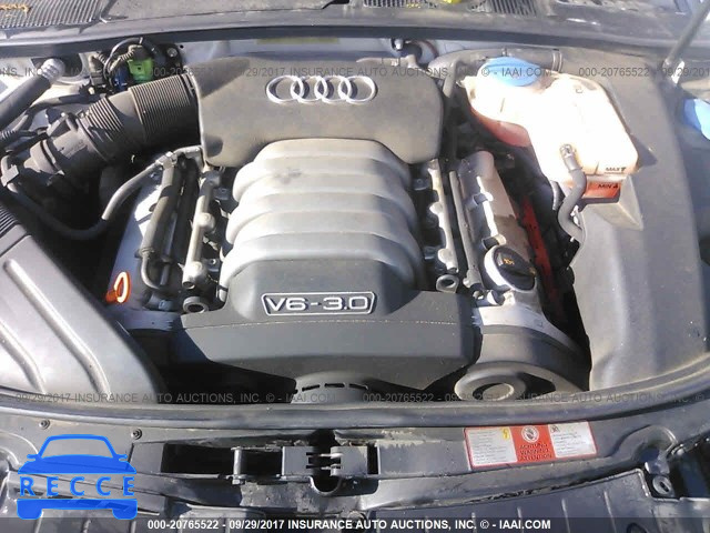2006 Audi A4 QUATTRO WAUDT48H06K011360 image 9