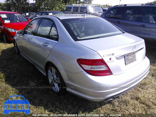 2011 Mercedes-benz C 300 WDDGF5EB7BA460165 image 2