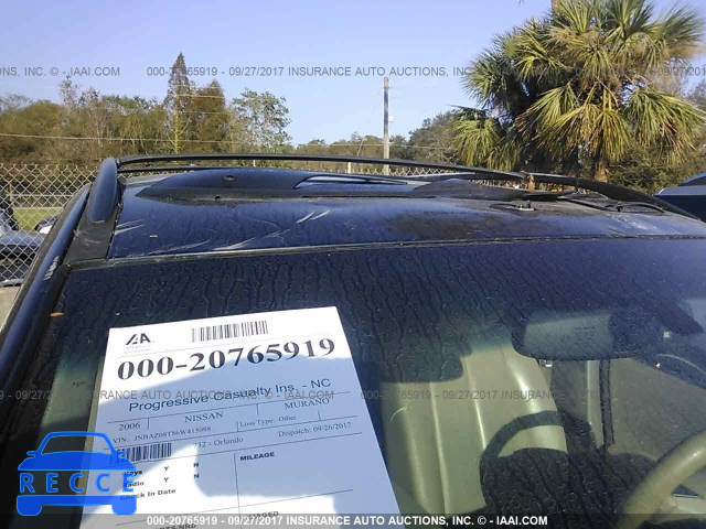 2006 NISSAN MURANO JN8AZ08T86W415098 image 5