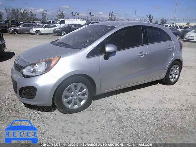 2015 KIA RIO LX KNADM5A39F6517067 image 1