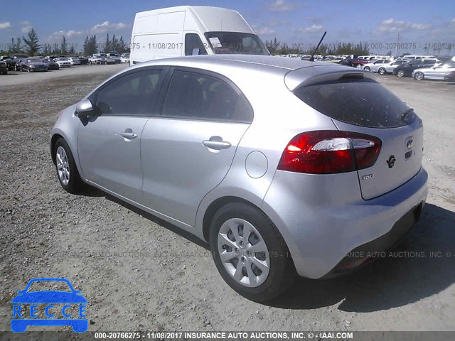 2015 KIA RIO LX KNADM5A39F6517067 image 2