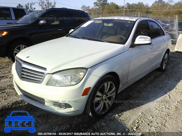 2008 Mercedes-benz C WDDGF54X98F177503 зображення 1