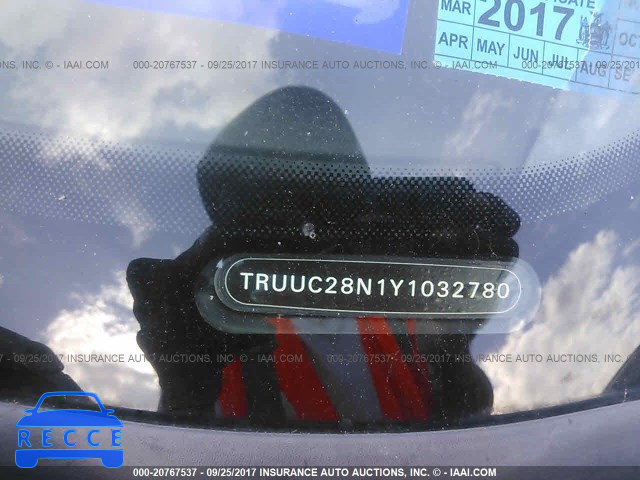 2000 Audi TT TRUUC28N1Y1032780 image 8